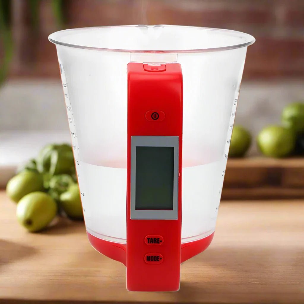 Balance de Cuisine - ElectronicCups™ - Rouge - Article cuisine