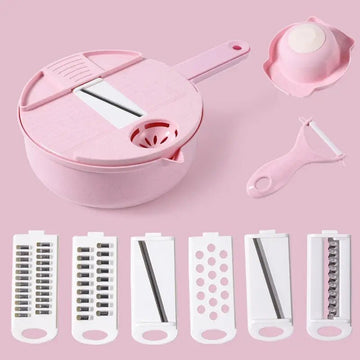 Hachoir Manuel - CutShredGrater™ - Rose - Article cuisine
