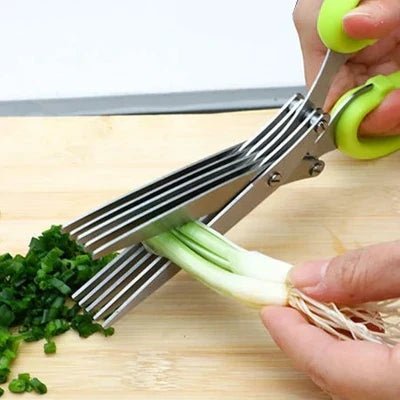 Ciseaux de Cuisine - MultiLayersScissor™ - Vert Clair - Article cuisine