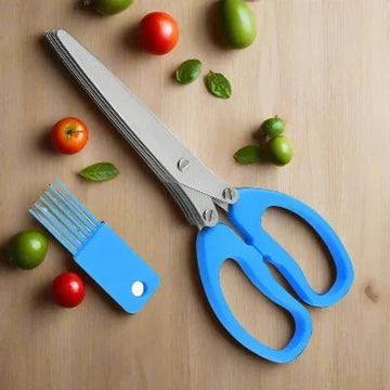 Ciseaux de Cuisine - MultiLayersScissor™ - Bleu - Article cuisine